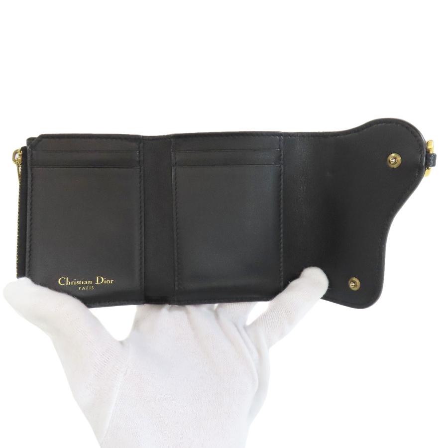 CHRISTIAN DIOR クリスチャンディオール サドル ロータス ウォレット