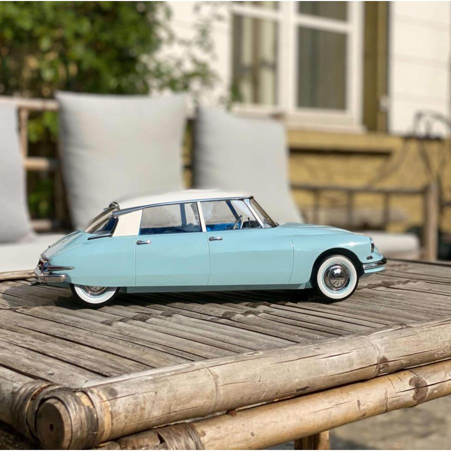 ミニカー ノレブ 巨大 1/12 1956 シトロエン DS19 水色/白 1956
