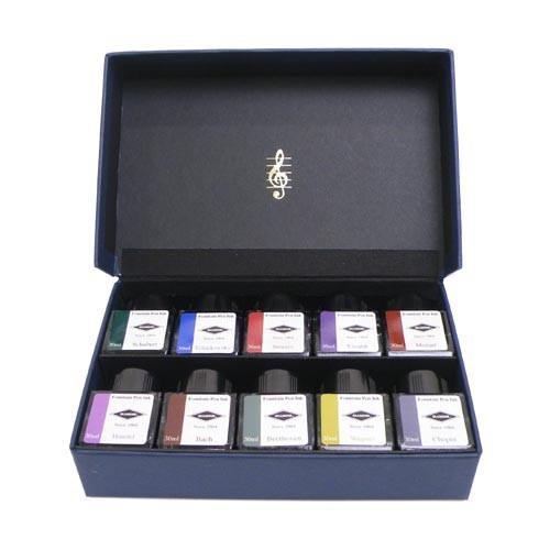 DIAMINE(ダイアミン) オリジナルインク ミュージックセット 50ml×10色
