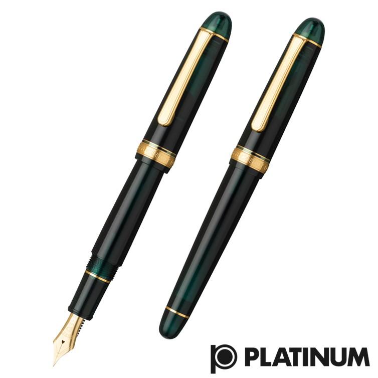 プラチナ万年筆 万年筆 #3776 センチュリー ローレルグリーン PNB