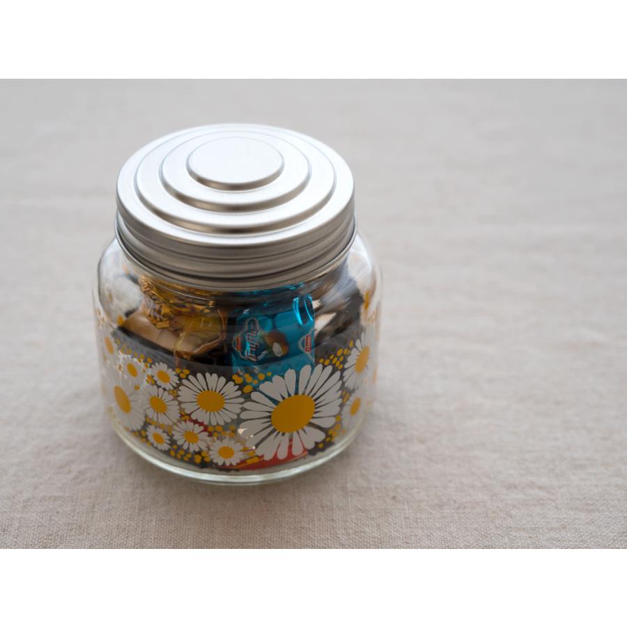 唐草文様 あめや瓶 菓子瓶 アルミ蓋 レア レトロ 昭和レトロ お菓子瓶