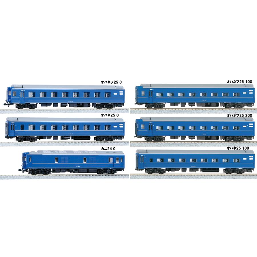 KATO HOゲージ 24系25形 4両セット カトー (HO)24系25形4両セット 3