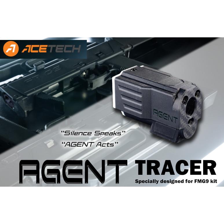 ACETECH AGENT FMG9キット専用 マズルフラッシュ トレーサー 赤・緑