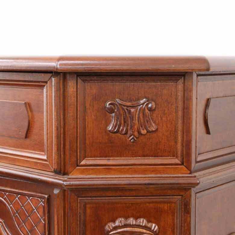 イタリア キャビネット サイドボード 170cm幅 象嵌 アンティーク