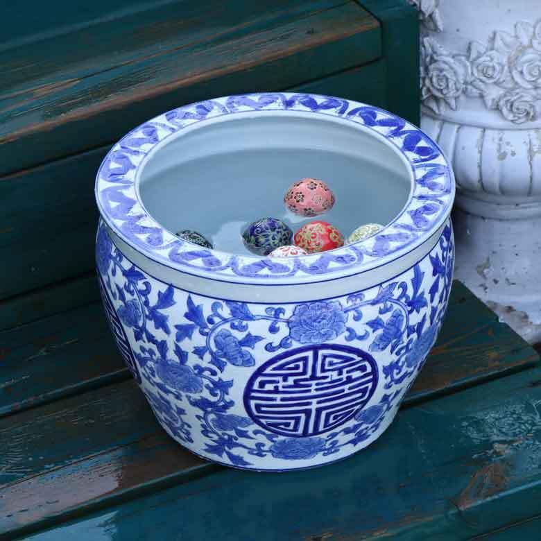 大鉢□伊万里染付花弁型鯉紋ベロ藍鉢 唐草古伊万里 蛇の目高台 時代物