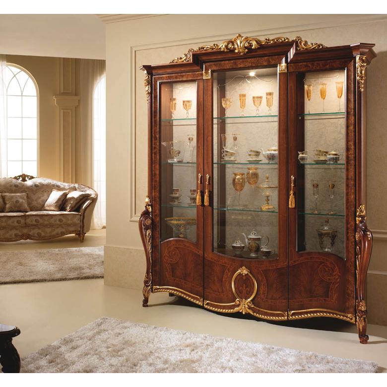 イタリア 3ドアキャビネット カップボード ドナテロ アレドクラシック