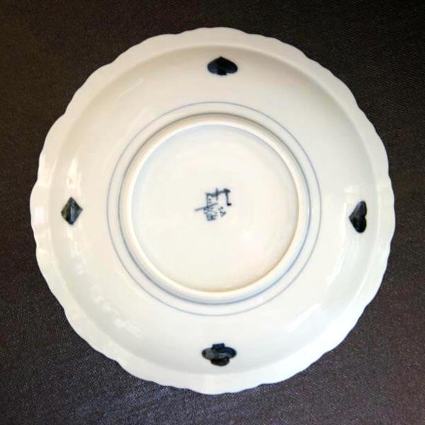 九谷焼 山本長左【宮内庁御用達】九谷焼5号ケーキ皿 異邦人 オレンジ