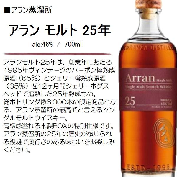 アランウィスキー25年