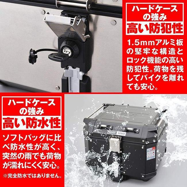 送料無料 GIVI ジビ OBKN42A モノキーケース アルミ42L 98488 TREKKER