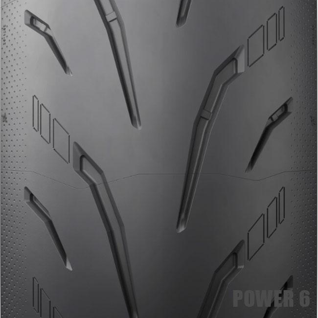 ミシュラン/MICHELIN POWER6 パワー6 120/70ZR17＆190/55ZR17 フロント