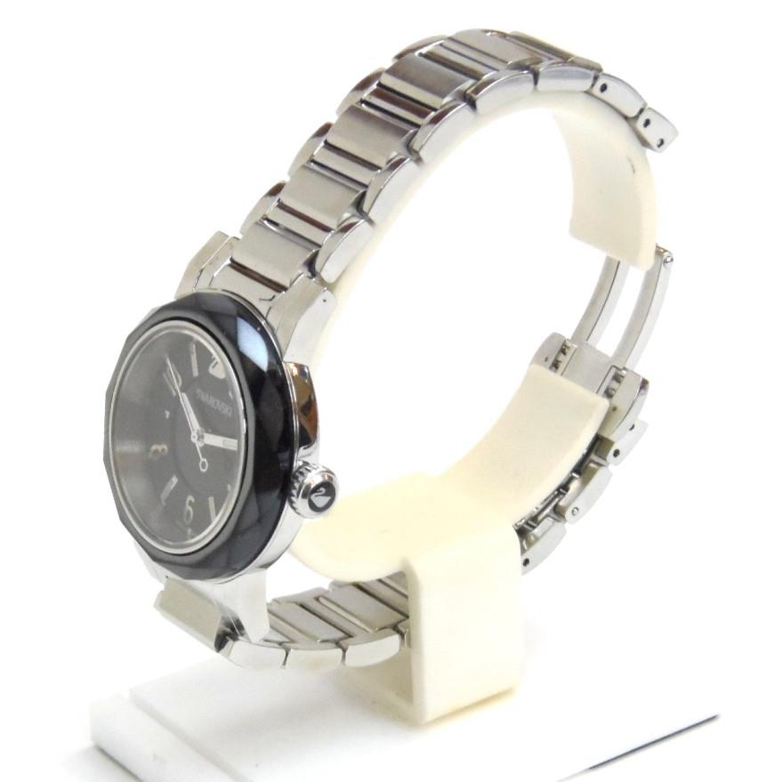 SWAROVSKI（スワロフスキー） 腕時計 クオーツ オクティアラウンド 黒