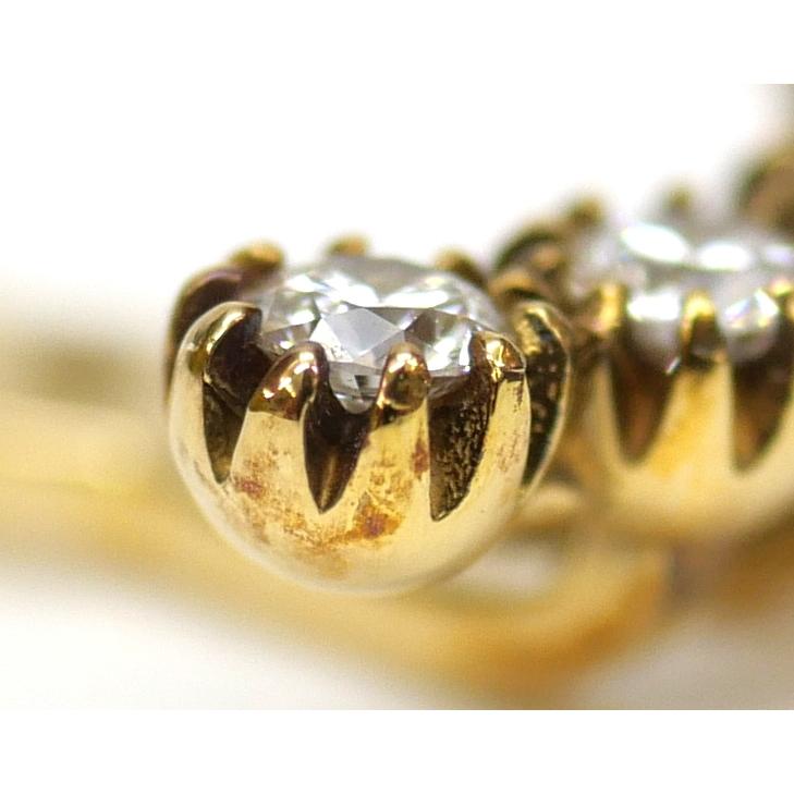 GUCCI（グッチ） ピアス 片耳用 シングル GGランニング ダイヤモンド