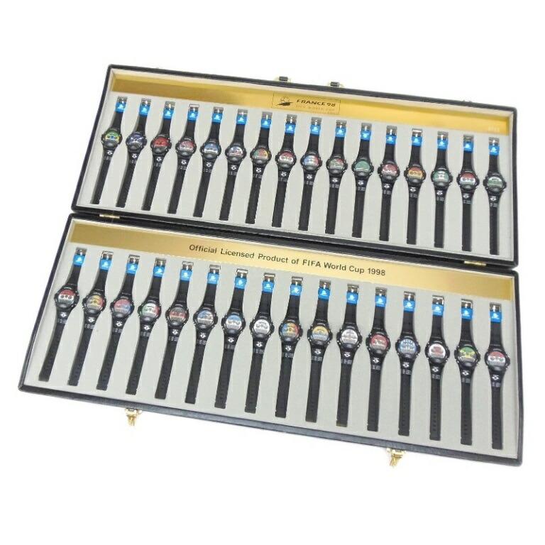 1998年FIFAワールドカップ限定オフィシャル腕時計セット W杯フランス