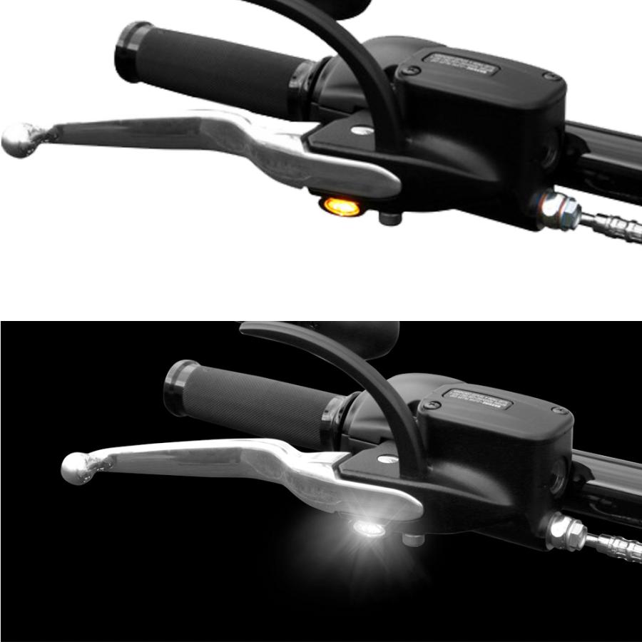 ハーレー用LEDフロントウィンカーM8ソフテイルコドリンUSA