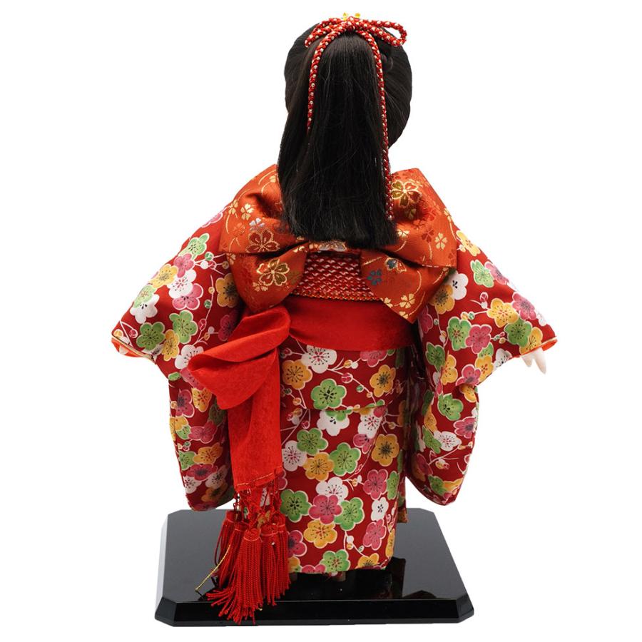 かわいいイマドキの市松人形 10号 ポニーテール 1057-P いちまさん