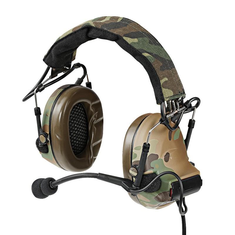 Z-Tactical ComTac2スタイル 無線ヘッドセット MC : ミリタリー