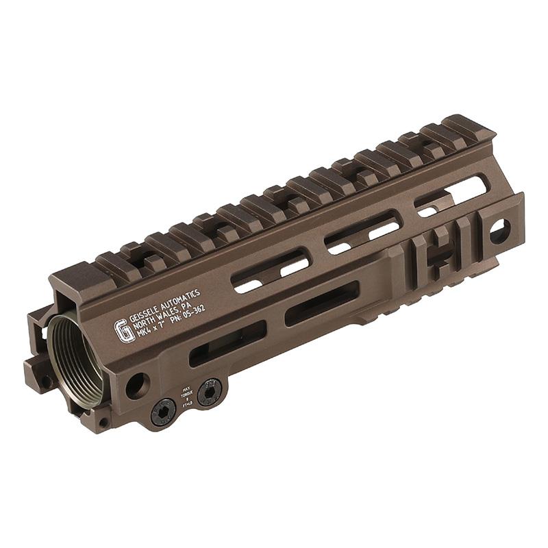 Zparts Geissele Mk4 7inch M-LOKハンドガード (VFC M4 GBB対応) DDC