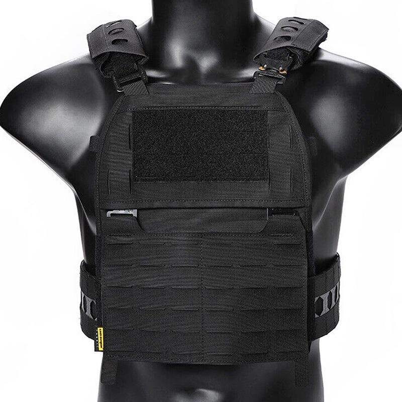 EMERSON FCスタイル FCPC V5 プレートキャリア Black : ミリタリー