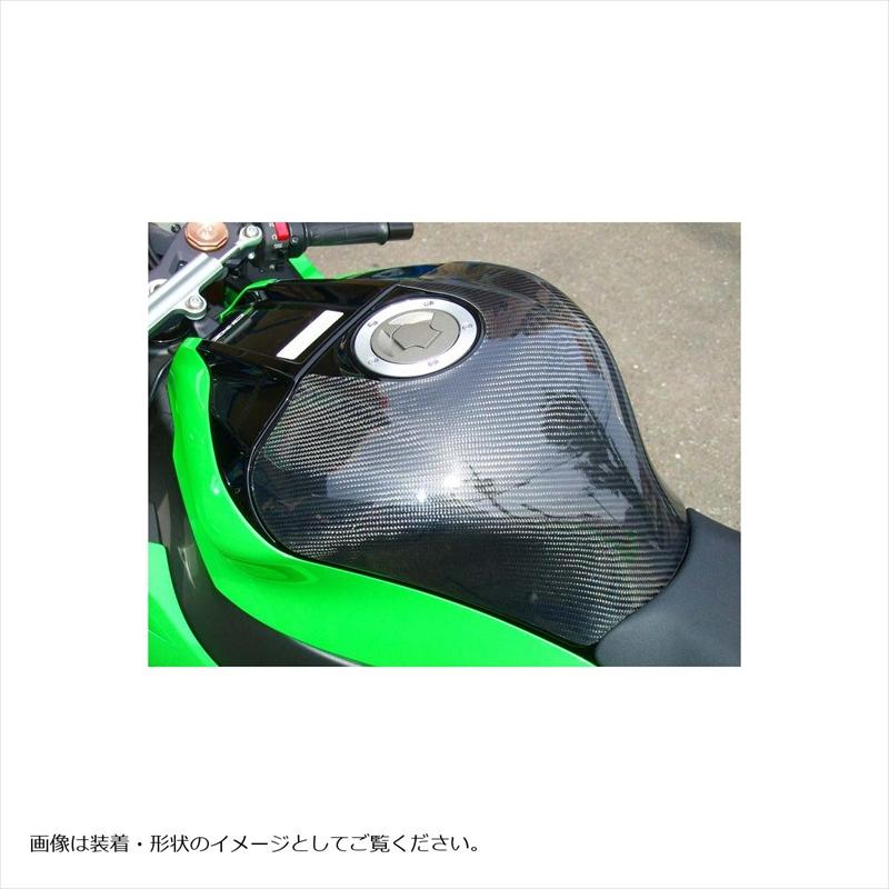 バイクパーツ 外装 クレバーウルフ タンクプロテクター カーボン/綾織