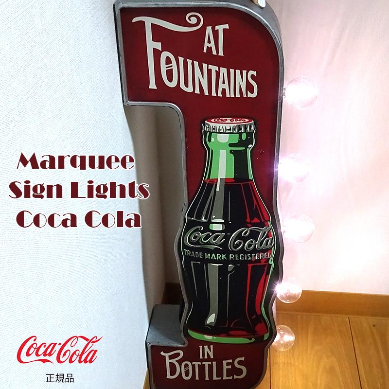 Coca Cola（コカコーラ） マーキーサインライト Coca-Cola ガレージ