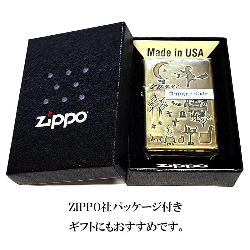 ZIPPO（ジッポー） 魔女ウィンディ アンティーク ジッポ ライター ロゴ