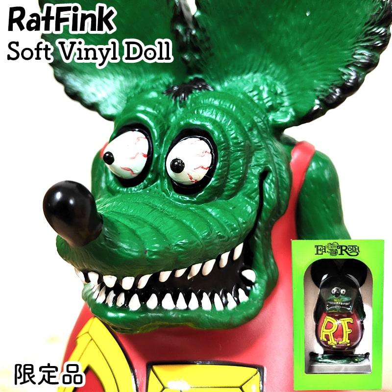 ラットフィンク フィギュア 限定品 ソフト ビニール ドール RAT FINK