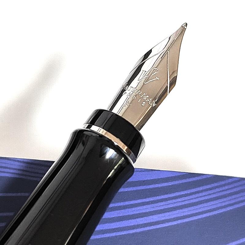WATERMAN（ウォーターマン） 万年筆 美しい メタリックブルーCT