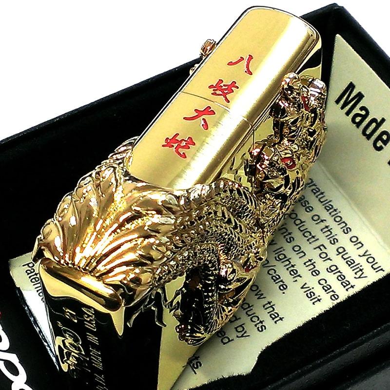 ZIPPO（ジッポー） ヤマタノオロチ 赤金 ジッポ ライター 和柄 八岐
