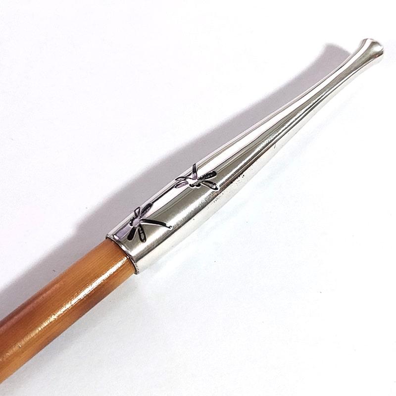 浅草煙管勝ち虫銀色 きせる 蜻蛉 シルバー トンボ 喫煙具 TSUGE キセル