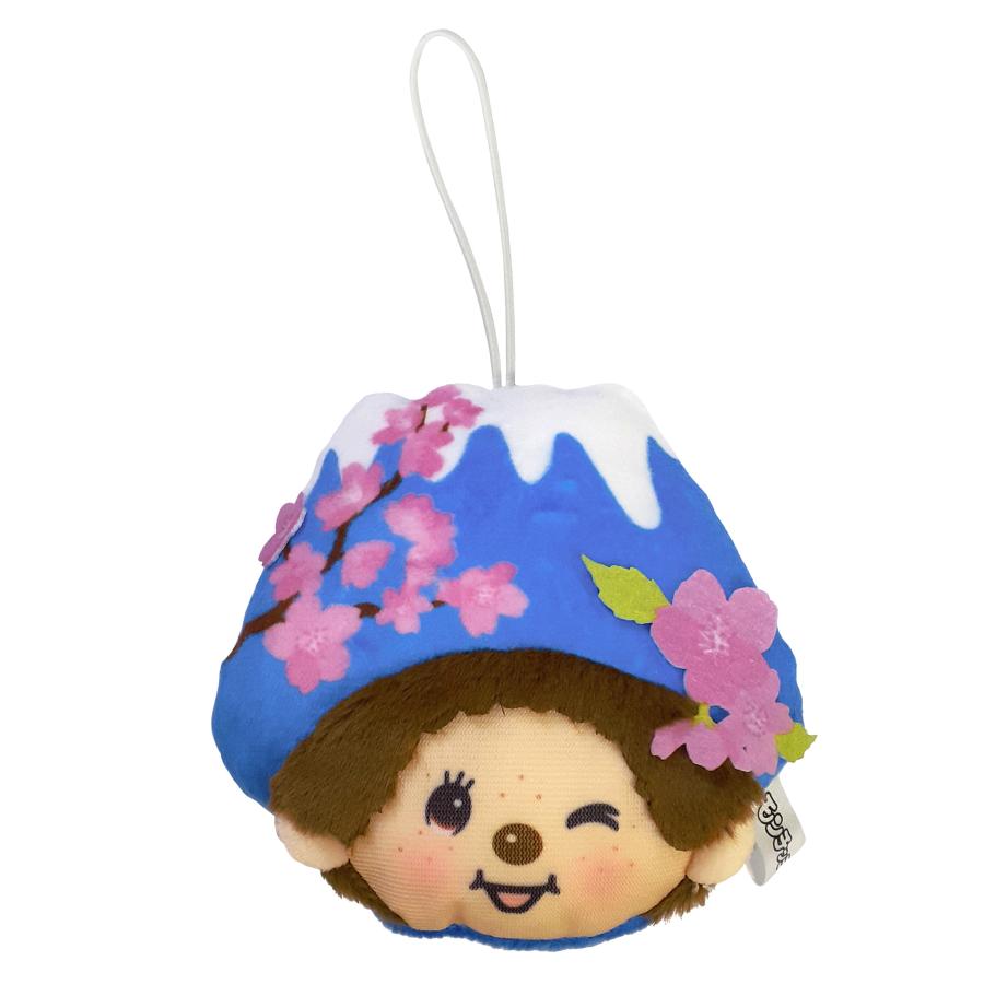 ご当地 モンチッチ フェイスマスコット 日本限定 桜富士 Monchhichi