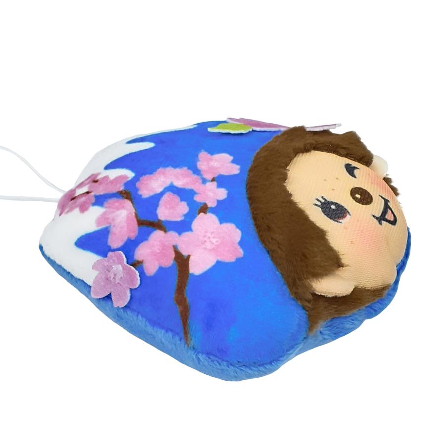 ご当地 モンチッチ フェイスマスコット 日本限定 桜富士 Monchhichi
