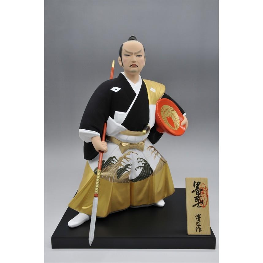 博多人形 【黒田武士（G）】 「黄金の国の侍」御祝の代表格・伝統工芸