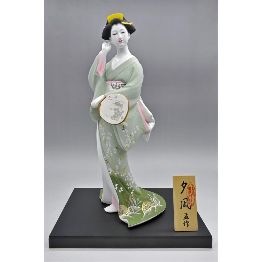 博多人形 博多人形でも珍しい、夏の美人物。優雅な姿に〜うっとり・・・