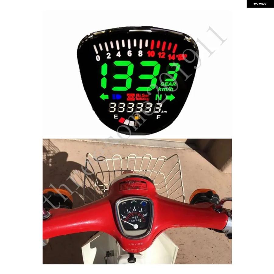 並行輸入品 ホンダ スーパーカブ C50 C70 C90 オートバイ バイク LCD