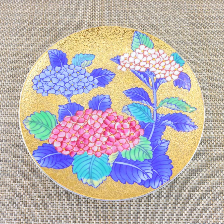 肥前有田焼 伝統工芸士 江口天童作 金箔仕上げの鳥と竹の陶器カップ