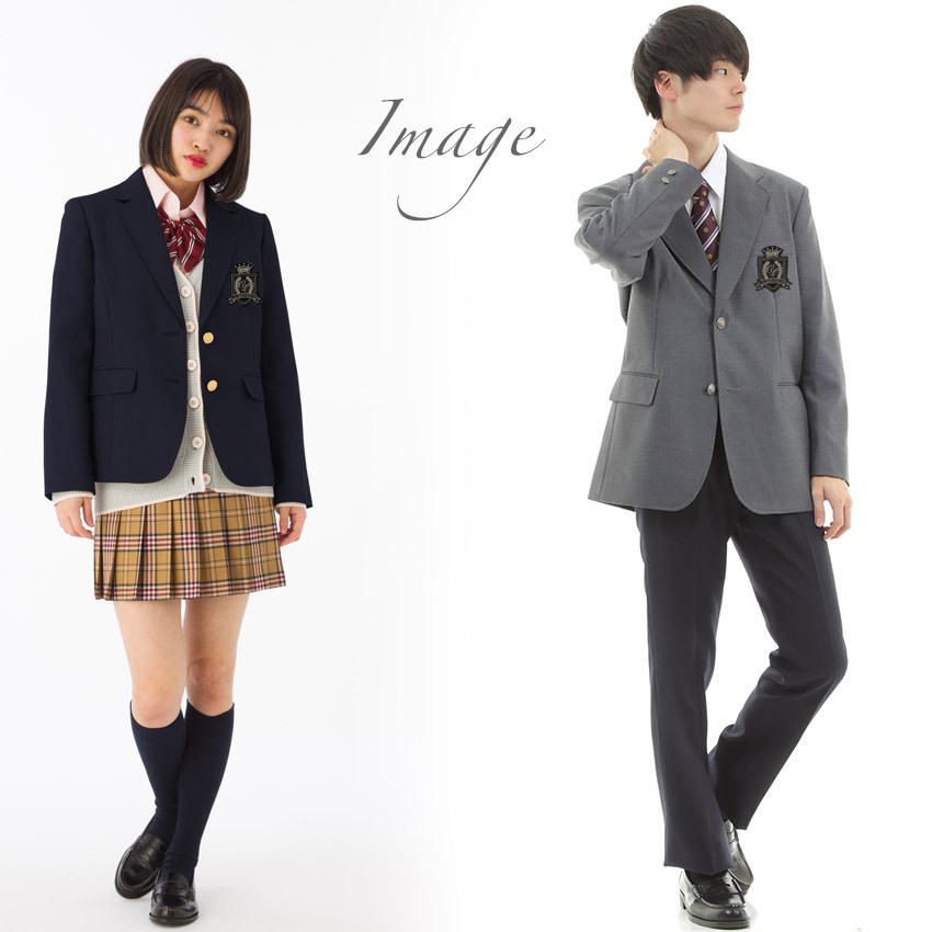 モールエンブレム 銀 シルバー ワッペン ブレザー 上衣 ジャケット