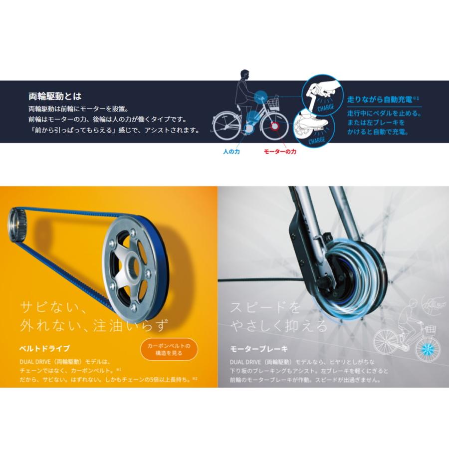 セール！[633]送料無料 ブリヂストン FRONTIA 電動自転車 充電器なし