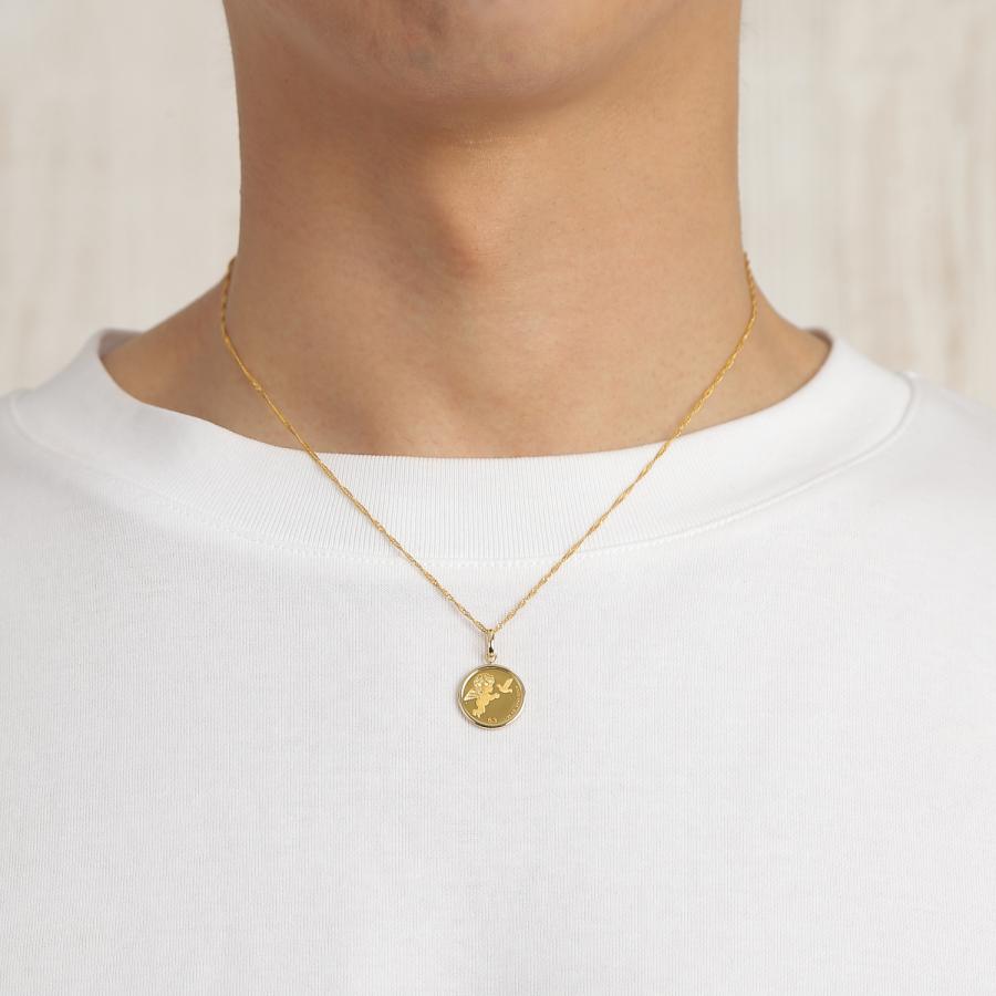 純金 K24 エンジェル 1/25oz ペンダントップ 天使 レディース メンズ