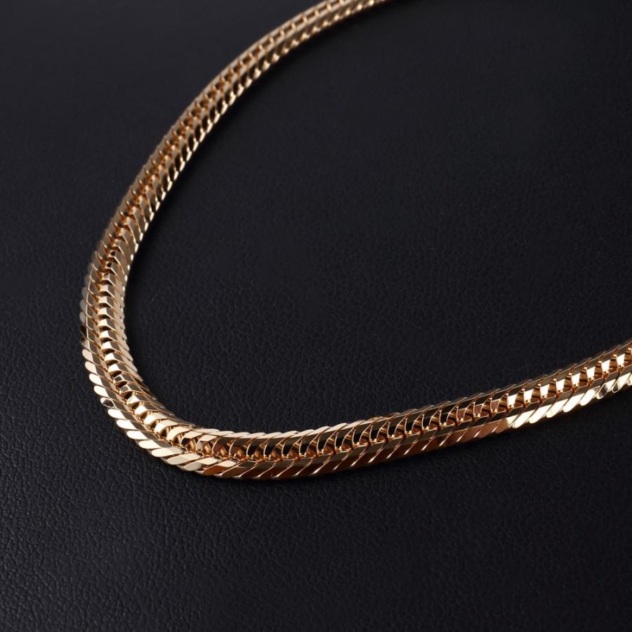 18金 喜平アンクレット 12面 トリプル 12g 23cm ゴールド メンズ