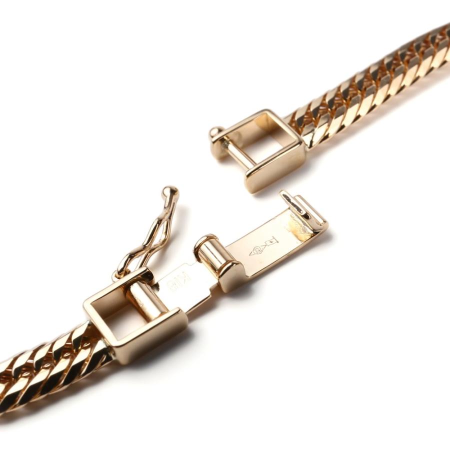 18金 喜平アンクレット 12面 トリプル 12g 23cm ゴールド メンズ