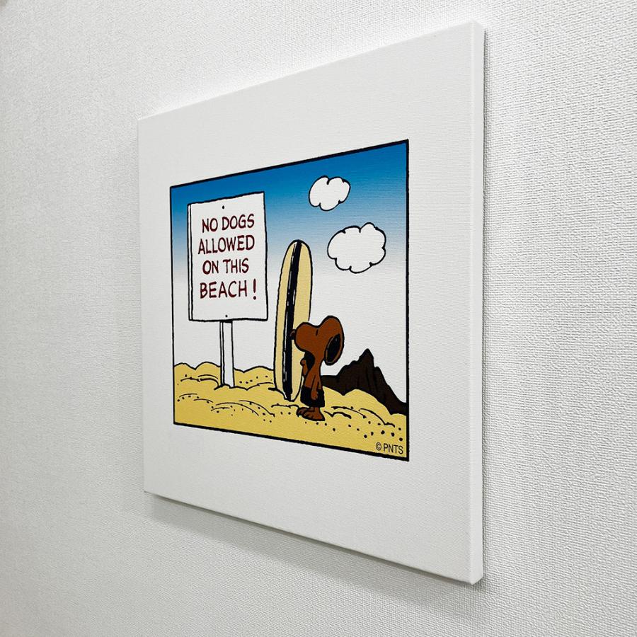 モニホノルルの日焼けスヌーピーキャンバスアート SNOOPY（スヌーピー
