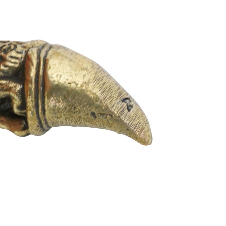 タイのお守り 真鍮製の小さな置物 トラ＆牙 : HAPPYHOUR - 通販