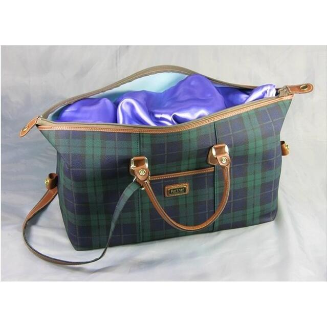 国産ボストンバッグ チェック柄耳折れボストン 旅行 トラベル 2泊3日