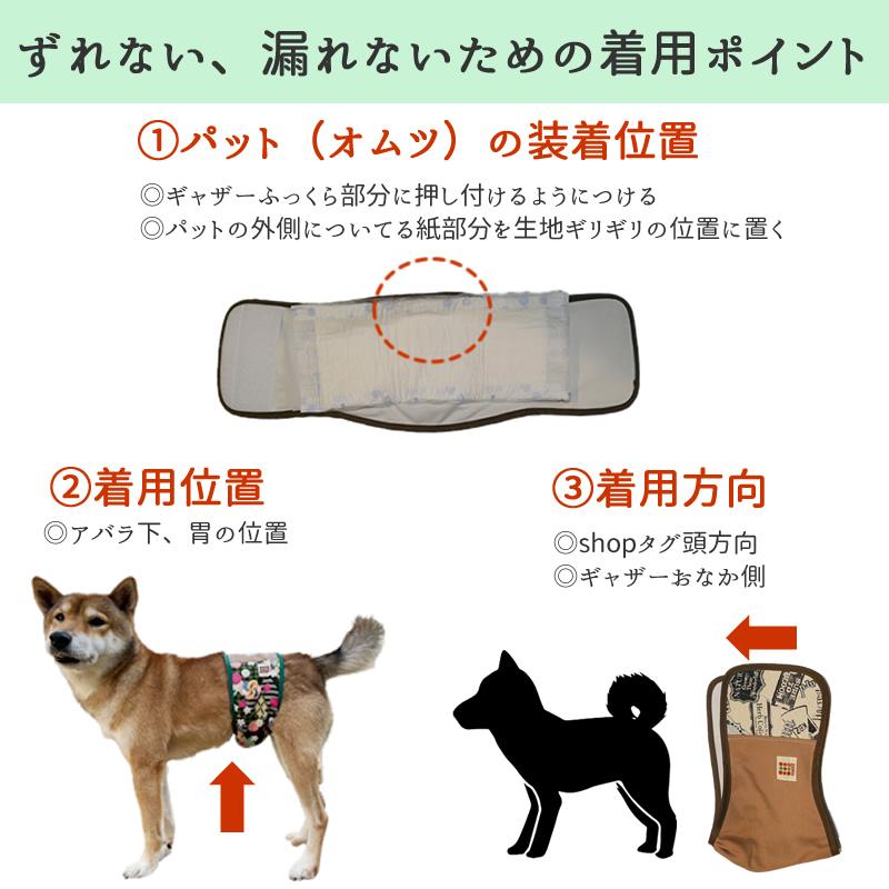 HARZth ハーズ マナーベルト 犬 名入れ 幅広MS 幅広 オス ずれない