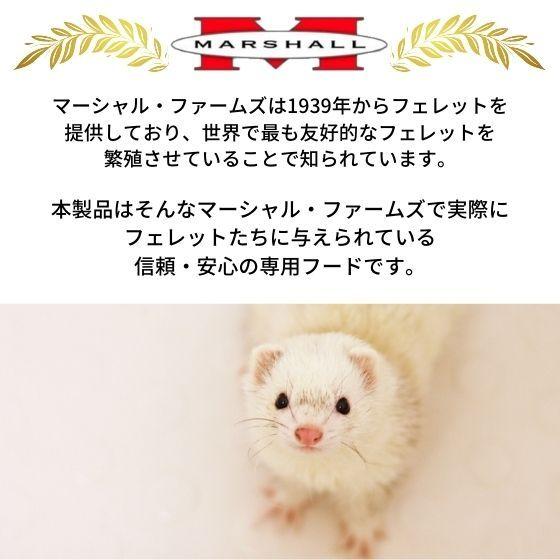 MARSHALL NEWマーシャル プレミアムフェレットフード 500g 国産