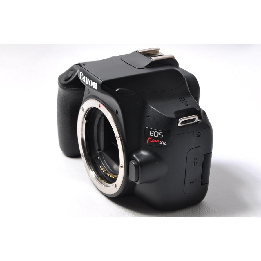 EOS Kiss 一眼レフカメラ 中古 Canon キヤノン X10 超望遠 トリプル