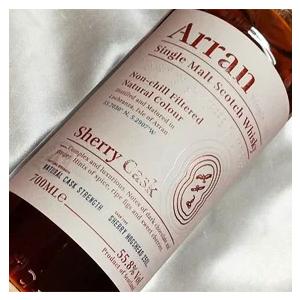 アラン モルト シェリーカスク 箱付き 700ml 55.8度 オフィシャル