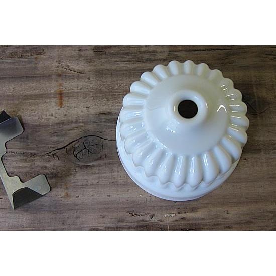 陶器シーリングカバー ローゼット 菊型 カフェスタイル 照明器具 照明