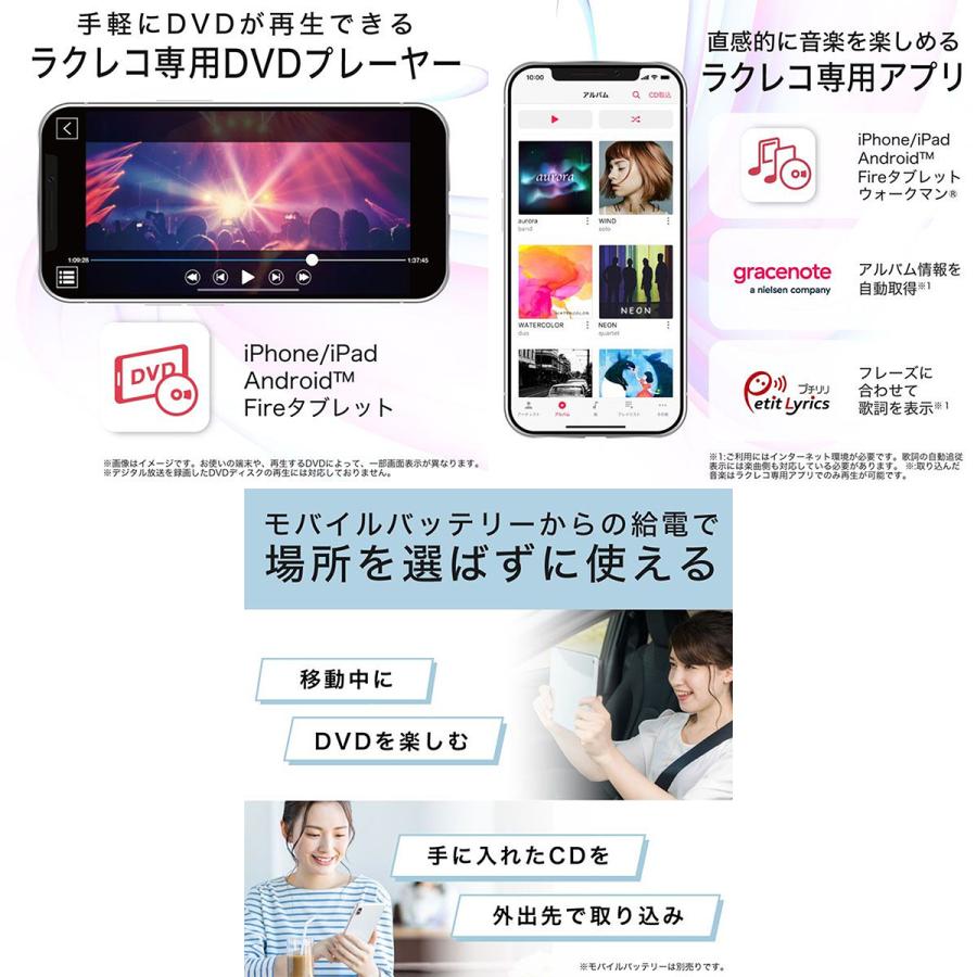 BUFFALO（バッファロー） スマートフォン用CDレコーダー DVDプレイヤー