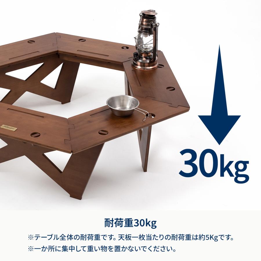 Hilander（ハイランダー） アウトドアテーブル ヘキサゴンテーブル DAN